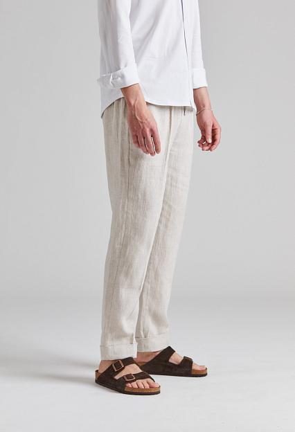 Cermino Linen Pants Beige